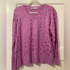 Zara Confetti Sweater